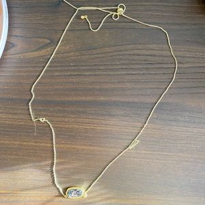 Adjustable gold Kendra Scott necklace